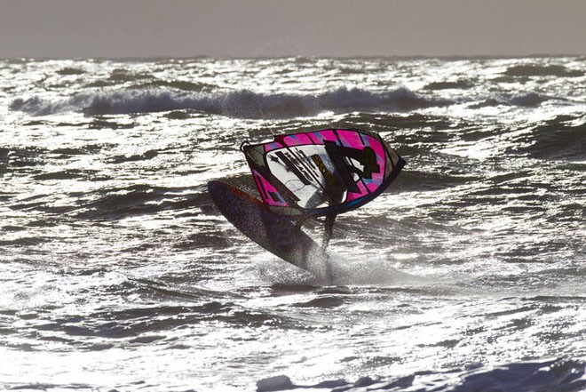 Van Broeckhoven in action - 2012 PWA Sylt World CUp ©  John Carter / PWA http://www.pwaworldtour.com